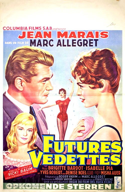 Futures vedettes - Belgian Movie Poster