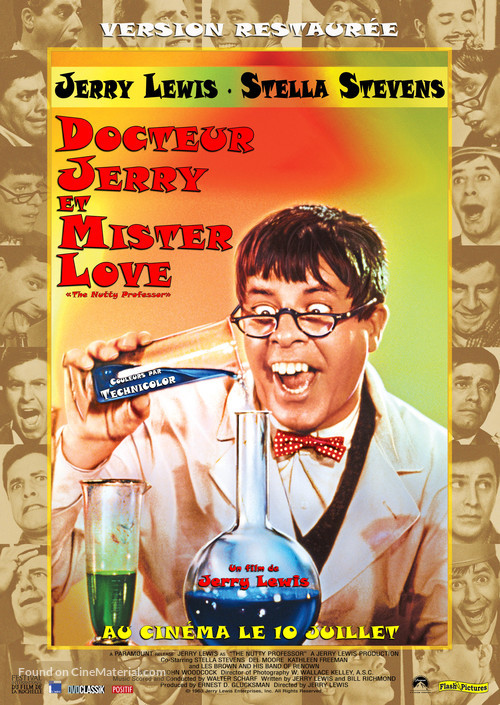 The Nutty Professor - French Re-release movie poster