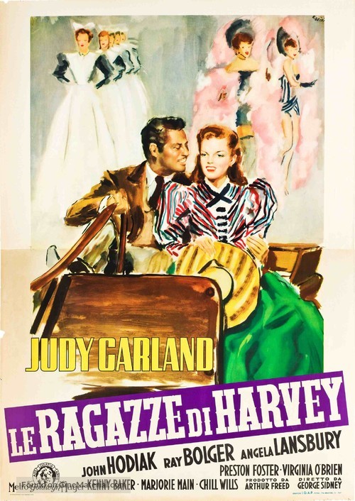 The Harvey Girls - Italian Movie Poster