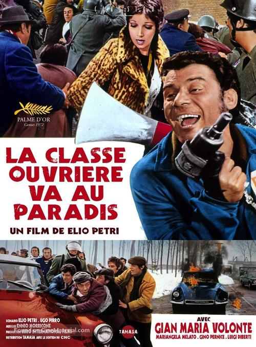 Classe operaia va in paradiso, La - French DVD movie cover