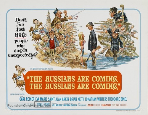 The Russians Are Coming, the Russians Are Coming - Movie Poster