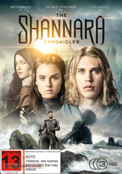 &quot;The Shannara Chronicles&quot; - New Zealand DVD movie cover