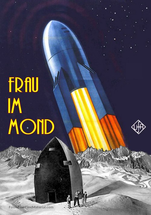Frau im Mond - German Movie Cover