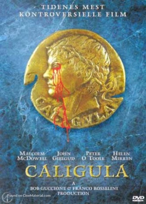 Caligola - Swedish DVD movie cover