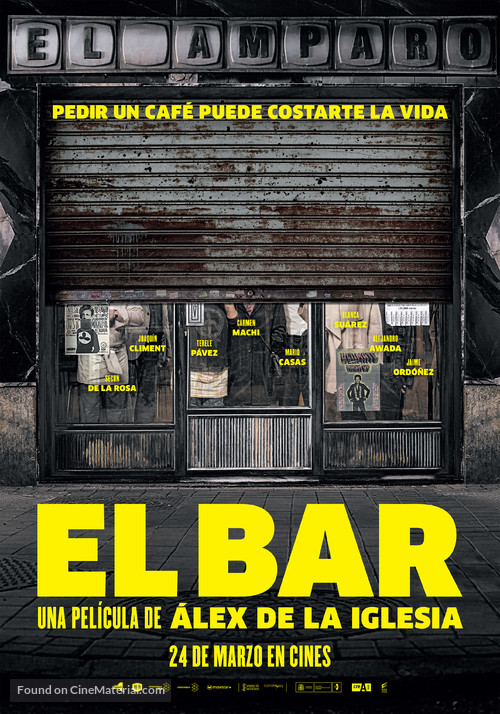 El bar - Spanish Movie Poster