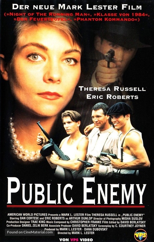 Public Enemies - German VHS movie cover