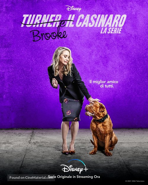 &quot;Turner &amp; Hooch&quot; - Italian Movie Poster