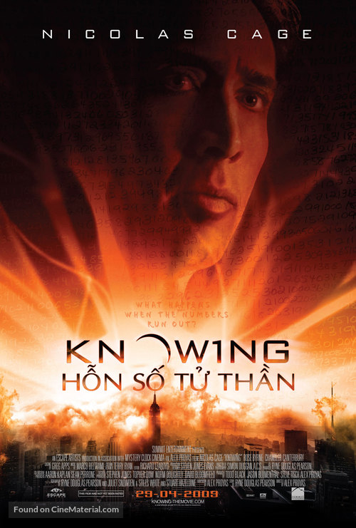 Knowing - Vietnamese Movie Poster