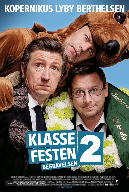 Klassefesten II - Begravelsen - Danish Movie Poster