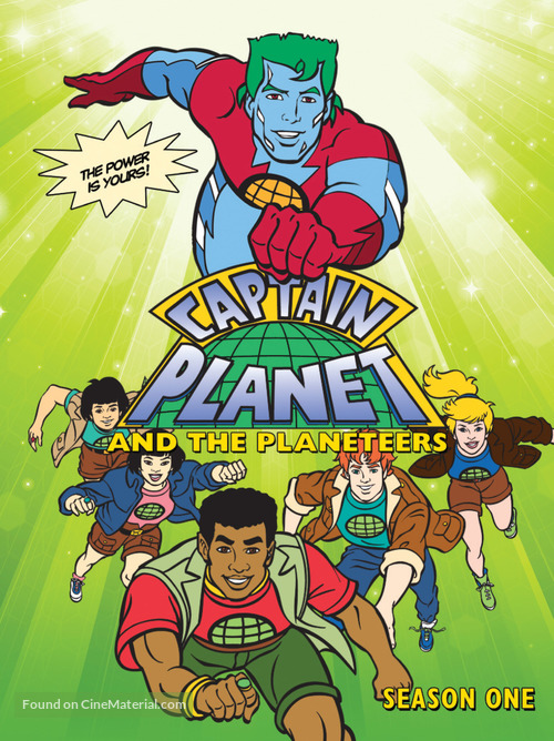 &quot;Captain Planet and the Planeteers&quot; - DVD movie cover
