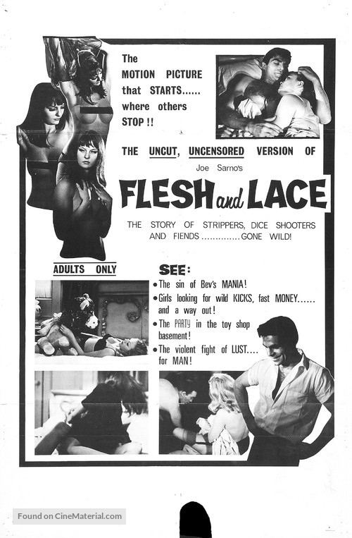Flesh and Lace - Movie Poster