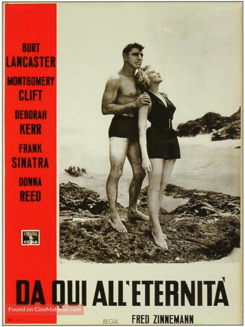 From Here to Eternity - Italian Movie Poster