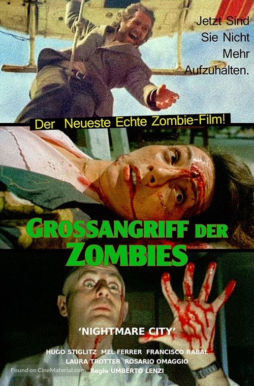 Incubo sulla citt&agrave; contaminata - German Movie Poster