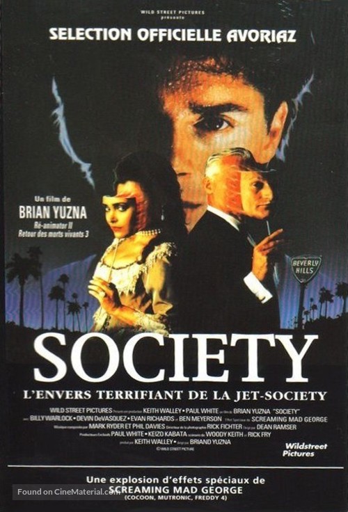 Society - French Movie Cover