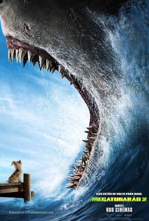 Meg 2: The Trench - Brazilian Movie Poster