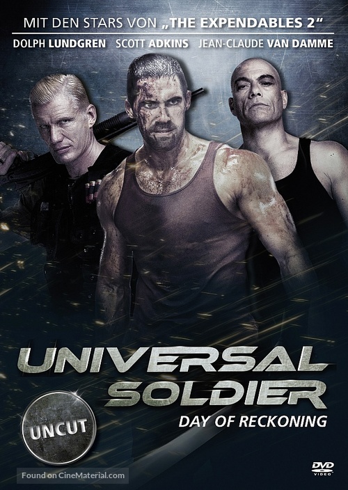 Universal Soldier: Day of Reckoning - German DVD movie cover