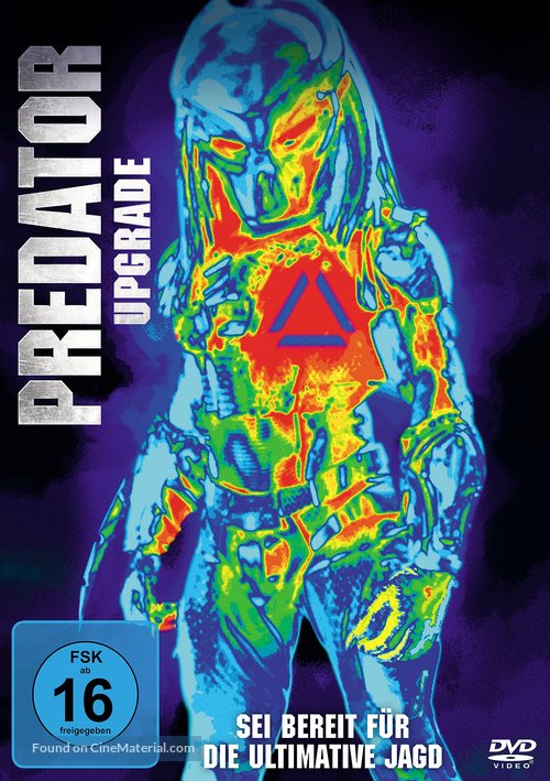 The Predator - German DVD movie cover