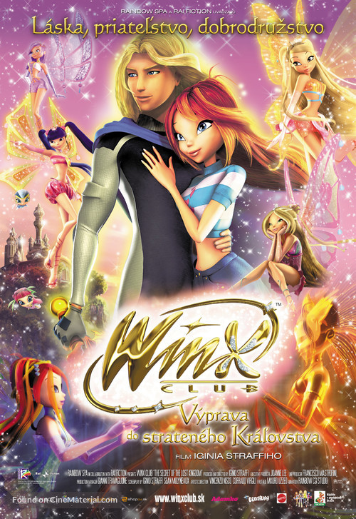Winx club - Il segreto del regno perduto - Slovak Movie Poster