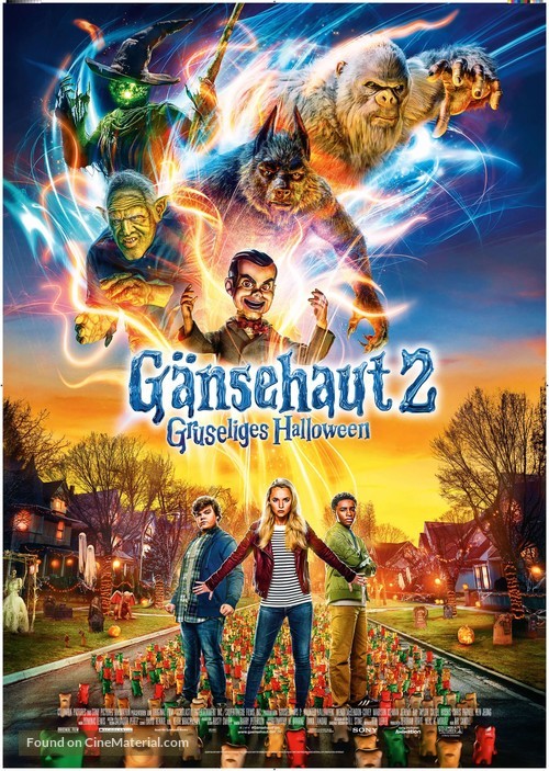 Goosebumps 2: Haunted Halloween - German Movie Poster