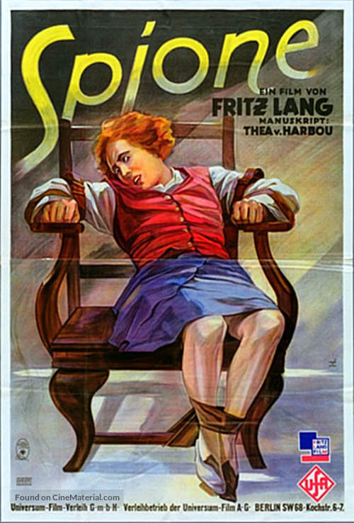 Spione - German Movie Poster