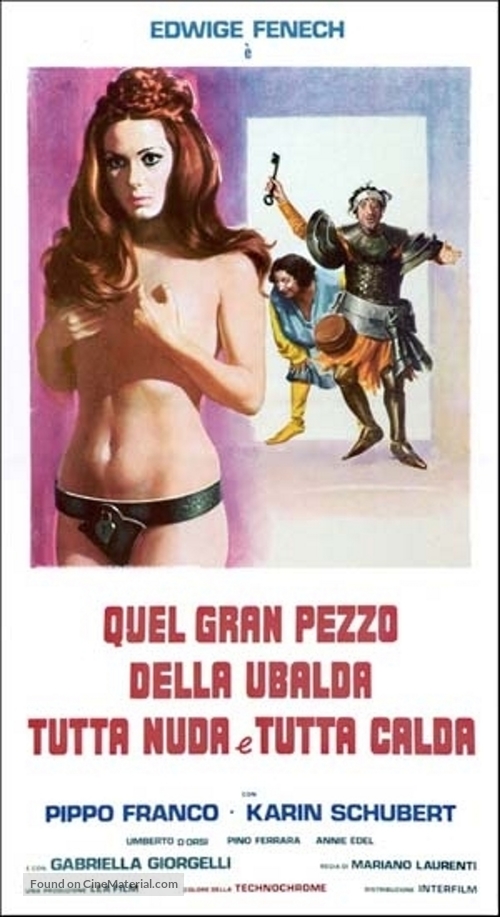 Quel gran pezzo dell&#039;Ubalda tutta nuda e tutta calda - Italian Movie Poster