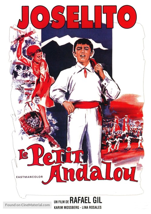 La vida nueva de Pedrito de And&iacute;a - French Movie Poster