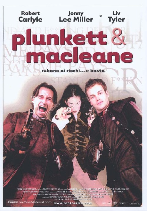 Plunkett &amp; Macleane - Italian poster