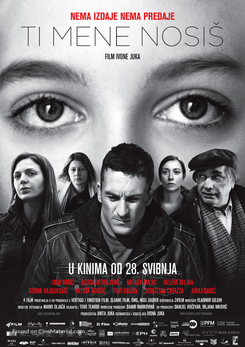 Ti mene nosis - Croatian Movie Poster