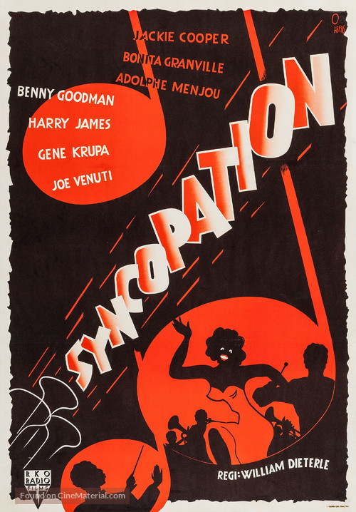 Syncopation - Swedish Movie Poster