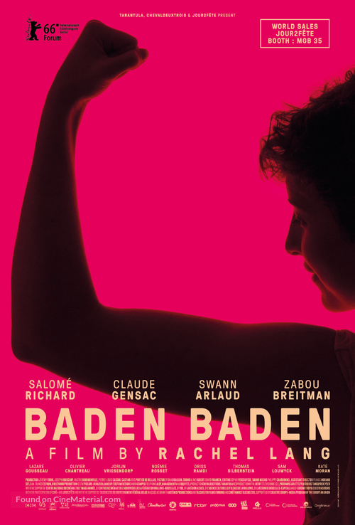 Baden Baden - Belgian Movie Poster