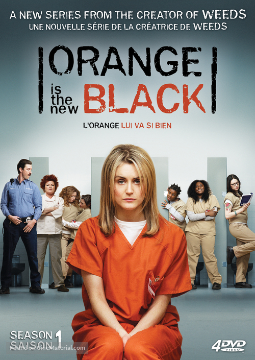 &quot;Orange Is the New Black&quot; - Canadian DVD movie cover