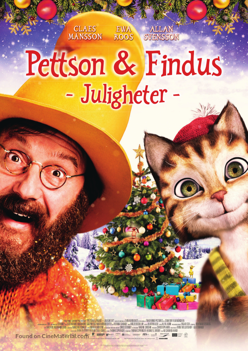 Pettersson und Findus 2 - Das sch&ouml;nste Weihnachten &uuml;berhaupt - Swedish Movie Poster