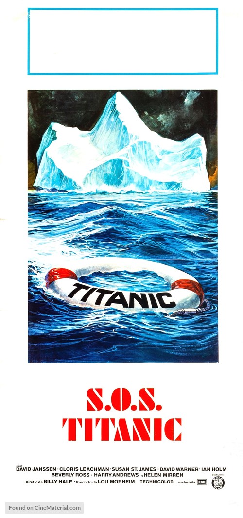 S.O.S. Titanic - Italian Movie Poster