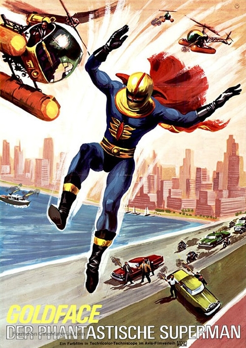 Goldface, il fantastico superman - German Movie Poster