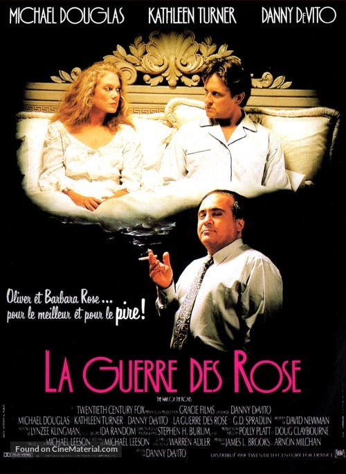 The War of the Roses - French Movie Poster