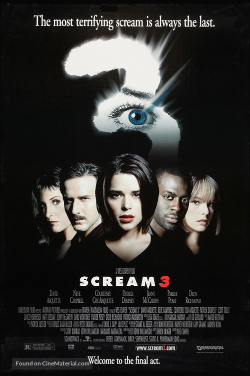 Scream 3 - Movie Poster