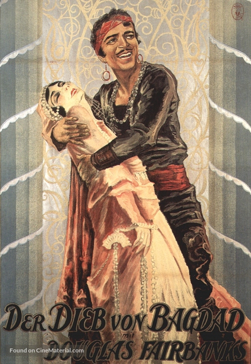 The Thief of Bagdad - German Movie Poster