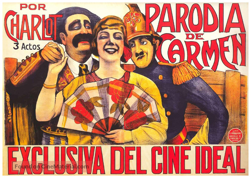 Burlesque on Carmen - Spanish Movie Poster