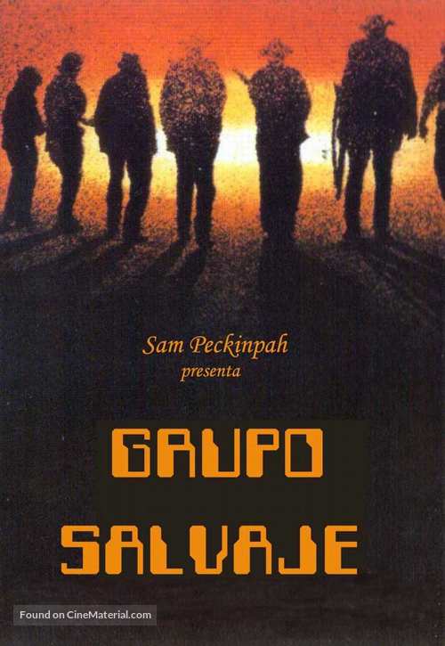 The Wild Bunch - Spanish DVD movie cover