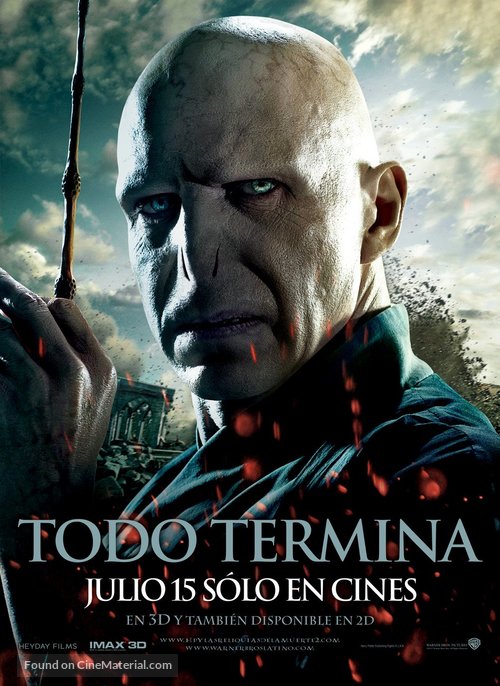 Harry Potter and the Deathly Hallows - Part 2 - Mexican Movie Poster