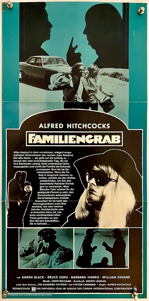 Family Plot - German Movie Poster