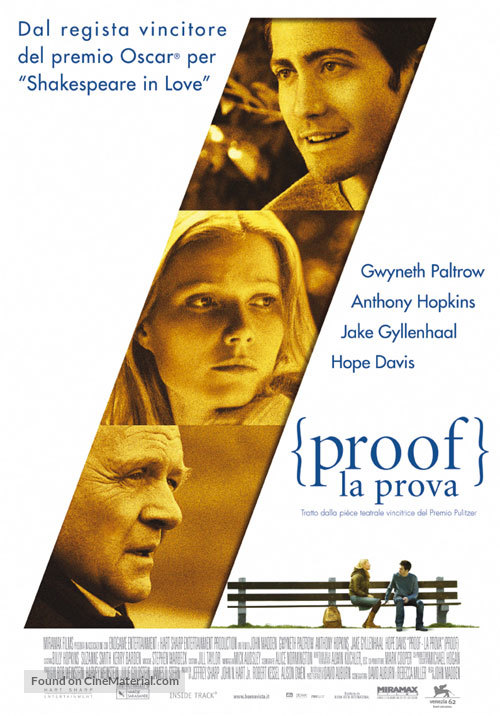 Proof - Italian Movie Poster