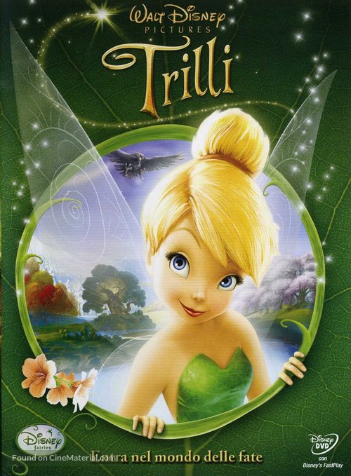 Tinker Bell - Italian DVD movie cover