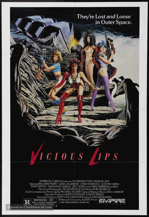 Vicious Lips - Theatrical movie poster