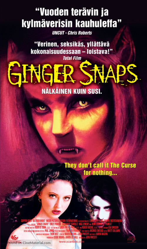 Ginger Snaps - Finnish VHS movie cover