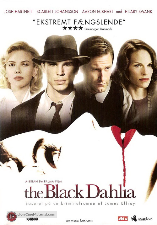 The Black Dahlia - Danish Movie Cover