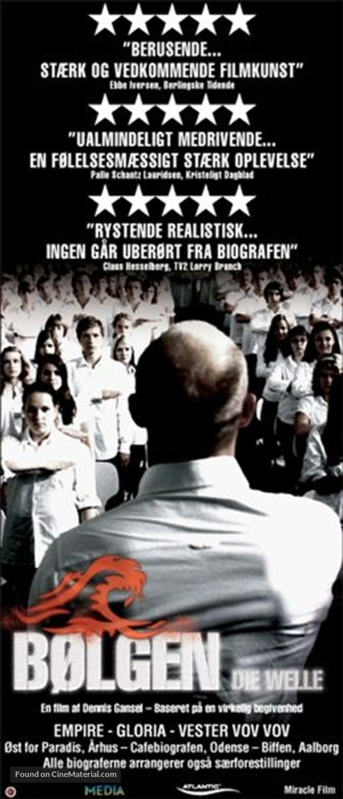 Die Welle - Danish Movie Poster