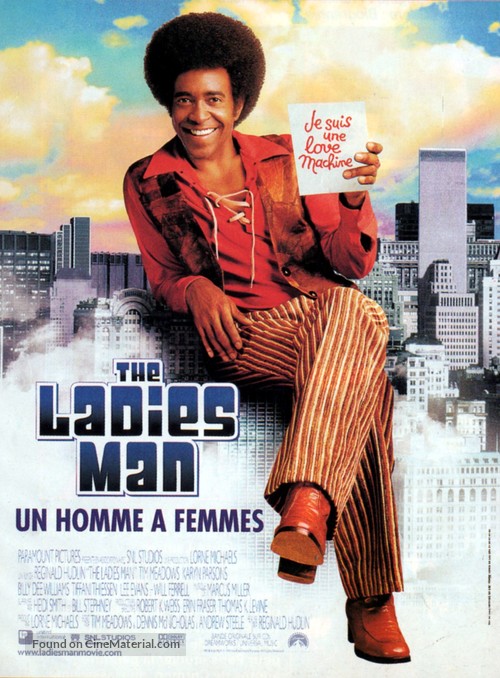 The Ladies Man - French Movie Poster