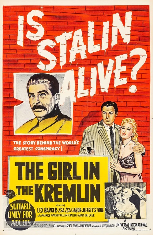 The Girl in the Kremlin - Australian Movie Poster