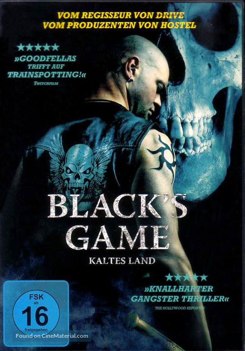 Svartur &aacute; leik - German DVD movie cover